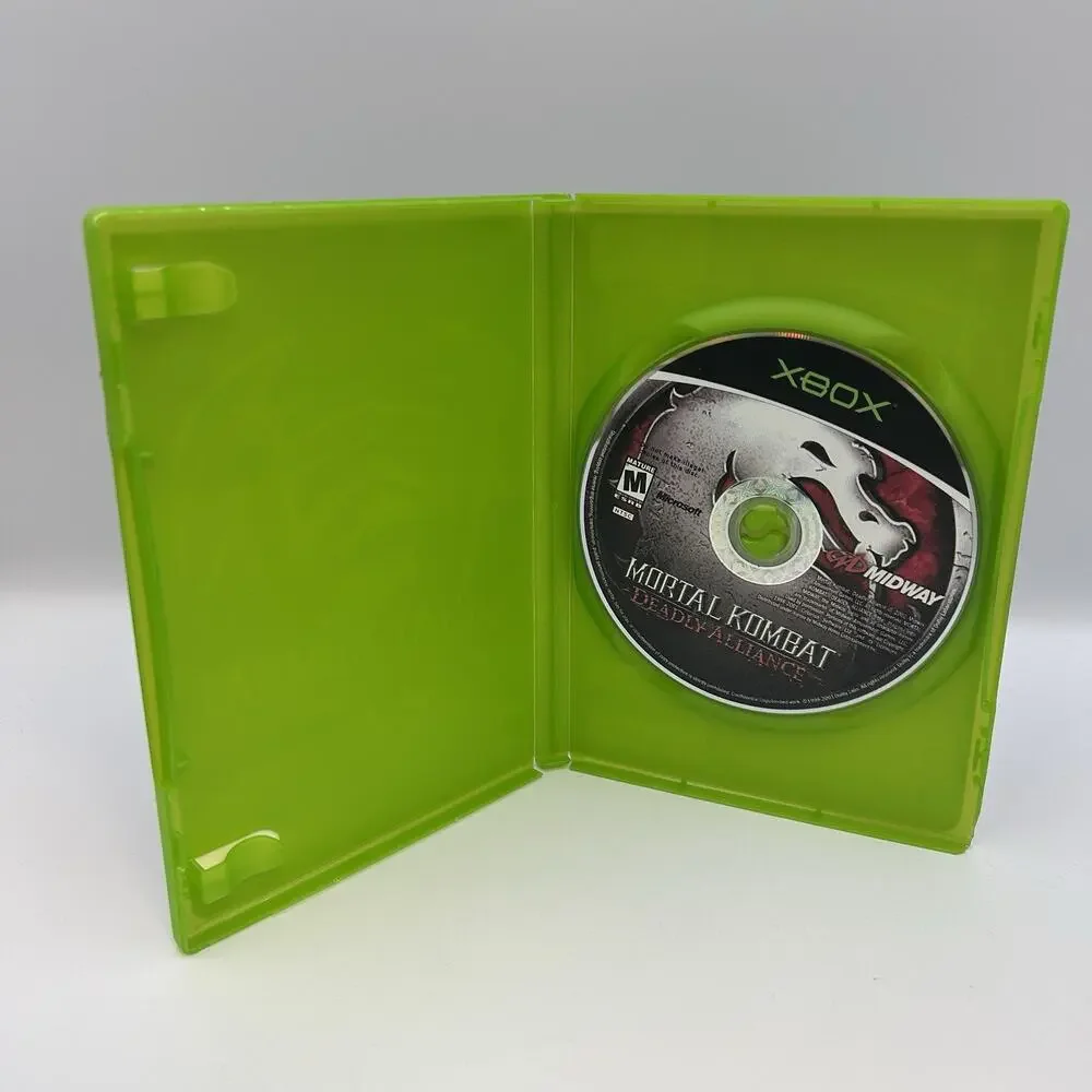 Mortal Kombat: Deadly Alliance (Microsoft Xbox 2003) No Manual - Tested Working